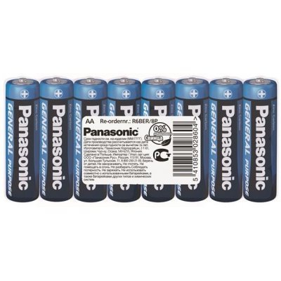 Батарейка Panasonic R6 Panasonic Special * 8 (R6BER/8P)