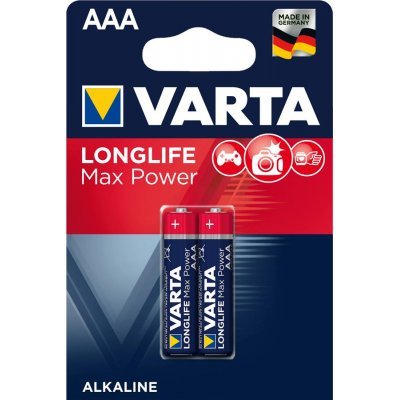 Батарейка VARTA MAX T. AAA  BLI 2 ALKALINE