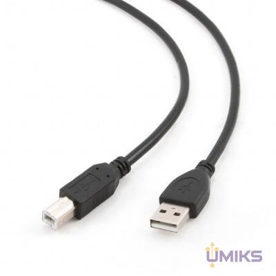 Кабель USB 2.0 AM/BM 4.5m Cablexpert (CCP-USB2-AMBM-15)
