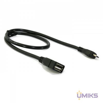 Кабель Extradigital OTG USB 2.0 AF - Micro USB M, 0.5m, 30 AWG, Hi-Speed (KBO1617)